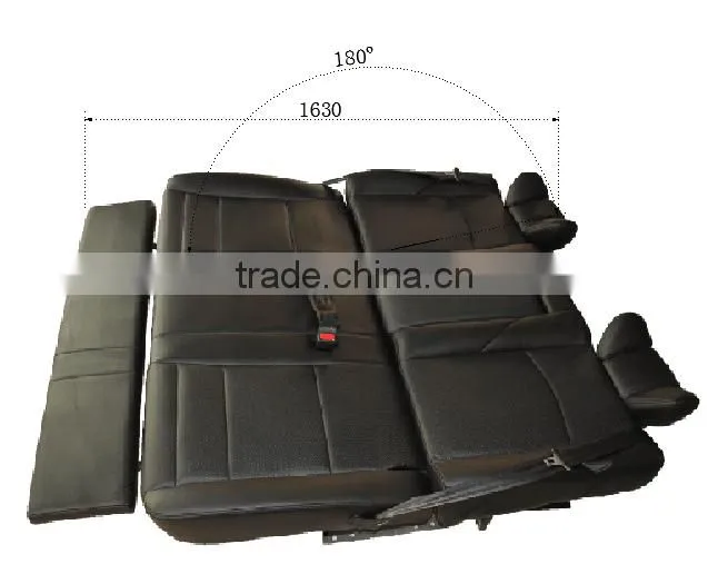 Best selling three seat sofa bed/seat frame suitable for motor homes modification
