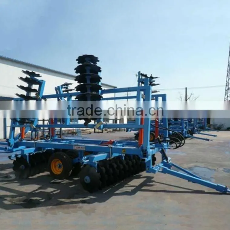 Agricultral machine Tractor trailed hydraulic heavy-duty Disc harrow
