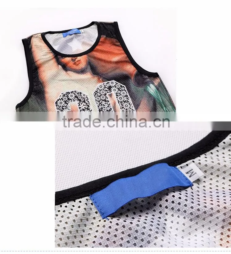 Yingzhong Garment factory OEM ODM Custom Mens Sublimation All Over Print Tank Tops, Training Vest