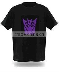 el glowing t-shirt