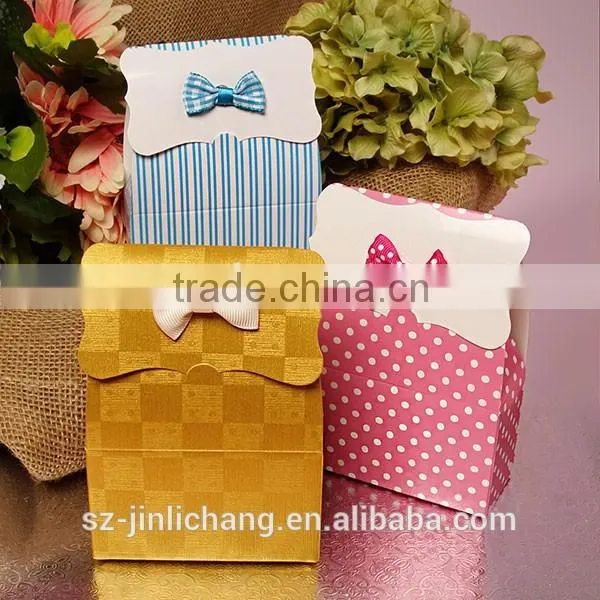 Wholesale custom different size clear box gift wedding candy