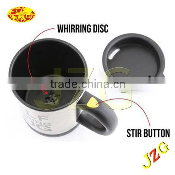 Stainless Steel Self Stirring coffe mug