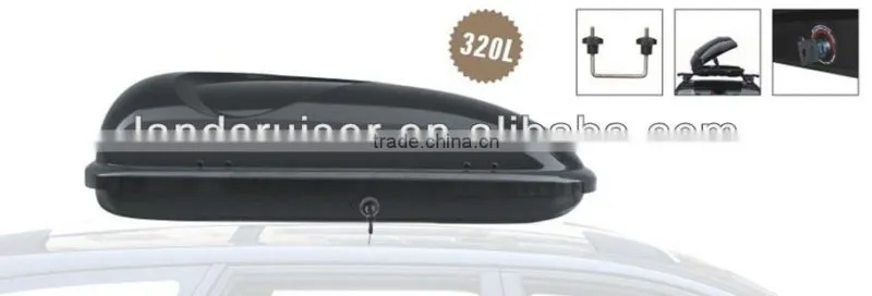 universal roof box,car trunk with 320L,universal trunk,can fitting many cars,good quality