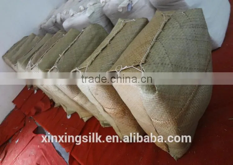 100% spun mulberry raw silk yarn used for knitting weaving