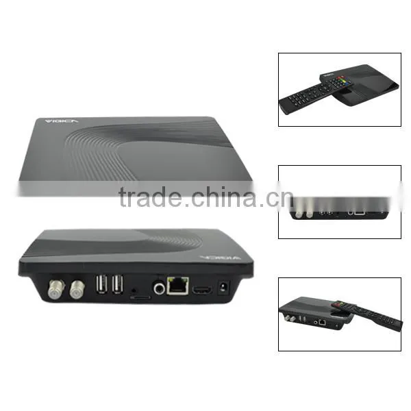 2014 new arrival Vigica C70S android dvb-s2 cccam, newcamd with amlogic 8726-mx dual core, android 4.2.2 and XBMC tv box