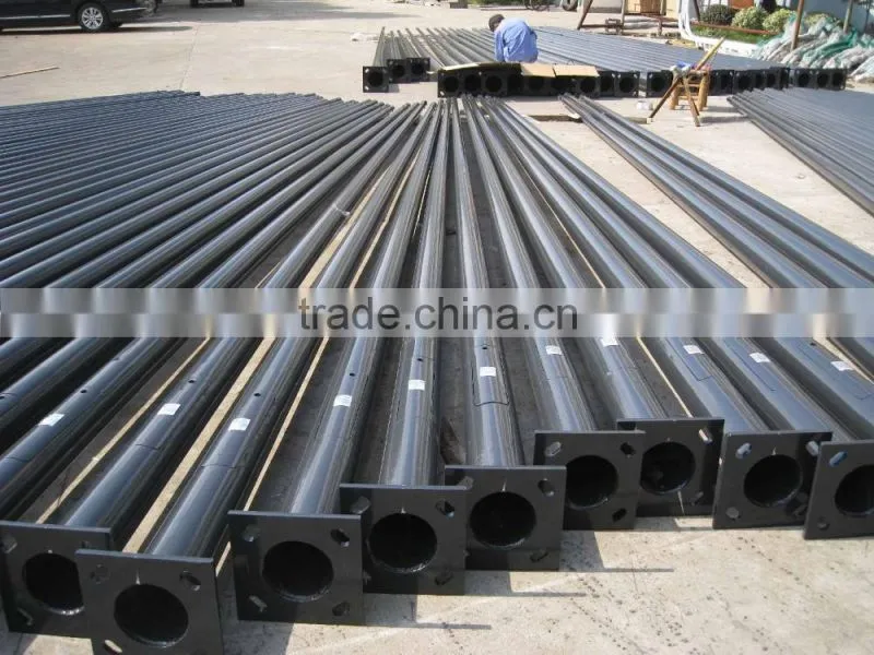 12m street light pole steel flag pole lighting pole