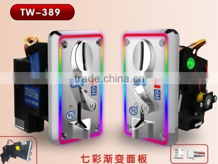TL Coin acceptor,Coin selector,electronic coin acceptor with highlight LED,with CE certificate
