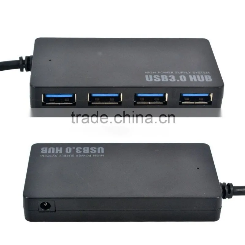 2015 newest good quality 5Gbps high speed usb 3.0 hub 4 ports USB Splitter Adapter For PC Laptop good sale in market