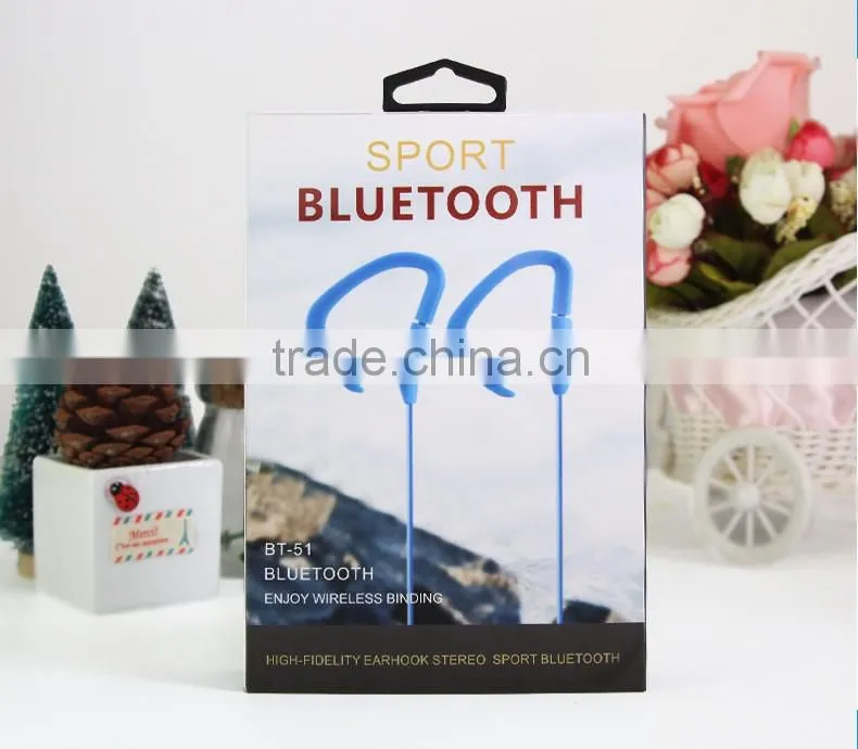 Colorful bluetooth headset stereo wireless for all phone