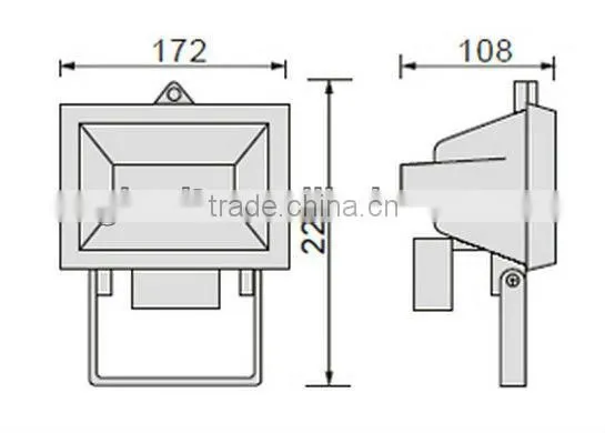 outdoor advertising floodlight 1000w GLT-H105