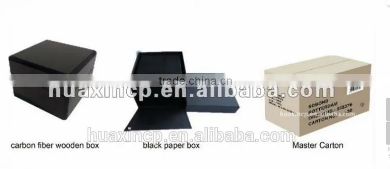2015 Creative Luxury Watch Box with Custom Logo Printing