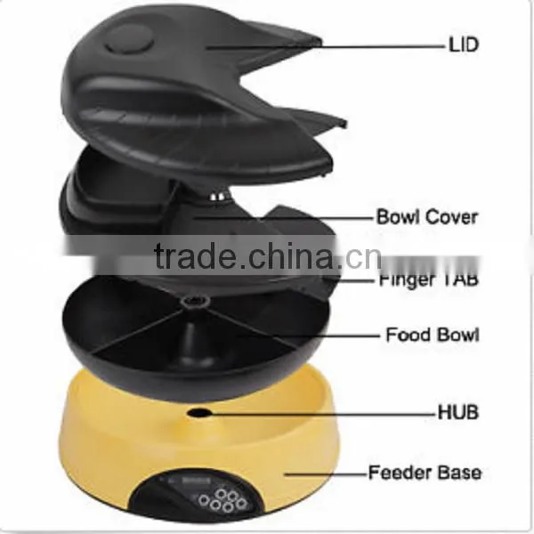 High tech automatic pet feed dispenser