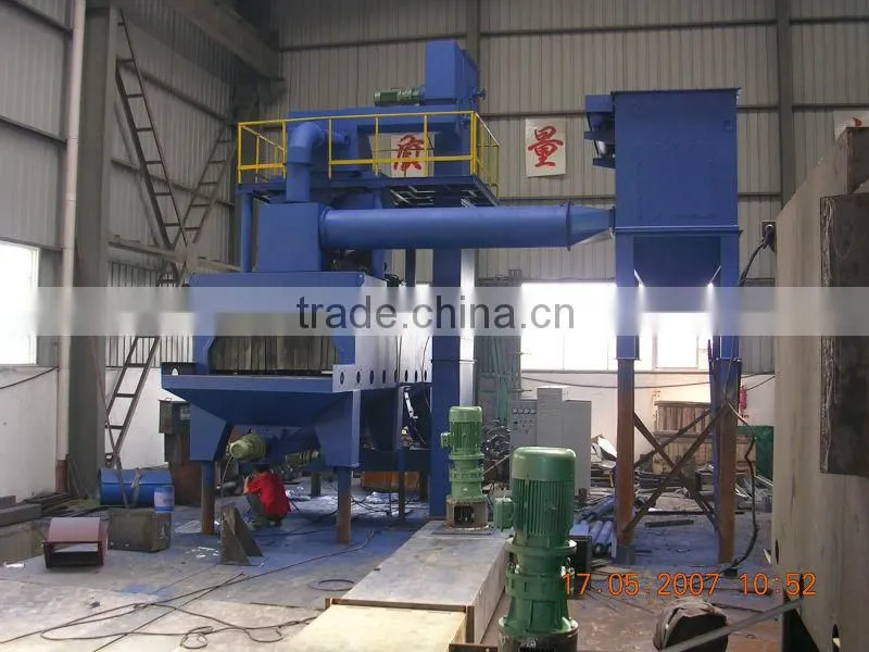 H beam shotblasting machine