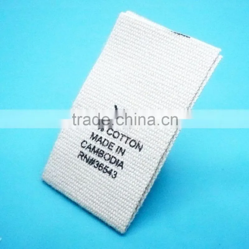 Care Label For Apparel