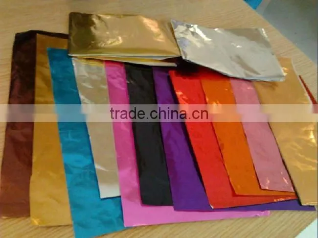 Food grade laminated&colorful aluminum foil 1235/8011