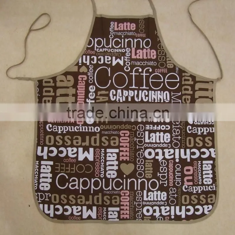 100% Cotton Machine Washable Chef's Cooking or Baking Acanthus Floral Kitchen Apron