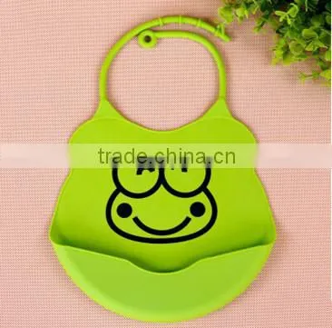2014 New design Washable baby silicone bibs