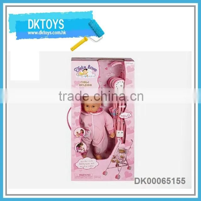 Lovely doll strller toy for kids with doll