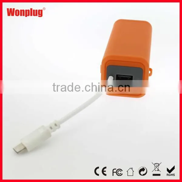 New Design External Power Bank with Replaceable Battery