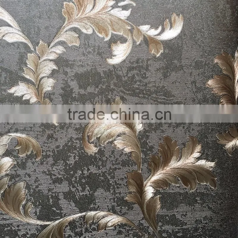 3d European living room wallpaper ,bedroom sofa tv background of flower wallpaper