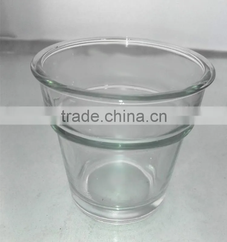 wholesale hot small transparent galss tea cup for drinking tea