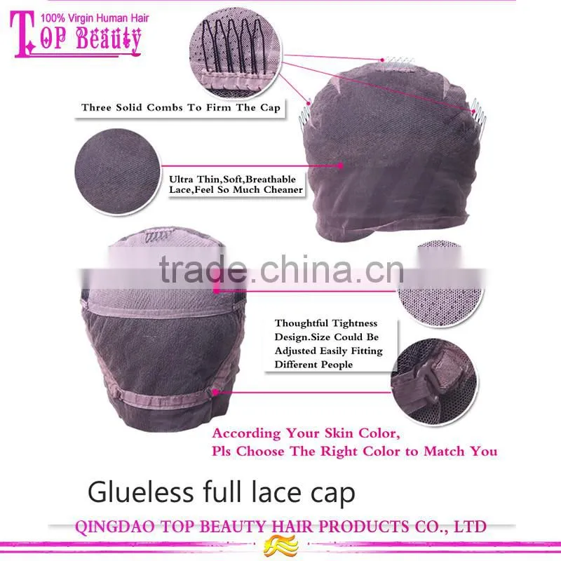 Hot selling long straight hair wig real brazilian full lace wigs human hair