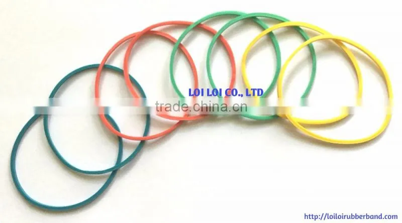 60mm Popular SALE Colorful Rubber Band - Solid Eco-friendly Vietnam decorative rubber band