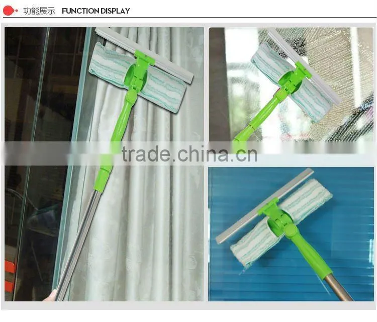 Extendable window cleaning wiper
