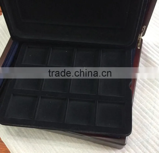 Wood Coin Presentation Cases and Display Boxes
