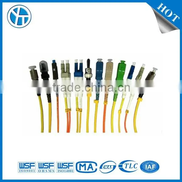 Chinese Supplier LC/SC/FC/ST Single Mode Simplex Fiber Optic pigtail