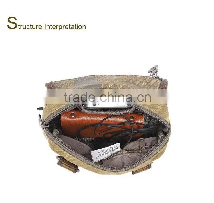 2015 Messenger Bag Style Unisex Canvas Waist Sing Bags