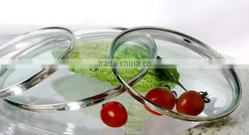 tempered glass pot cover