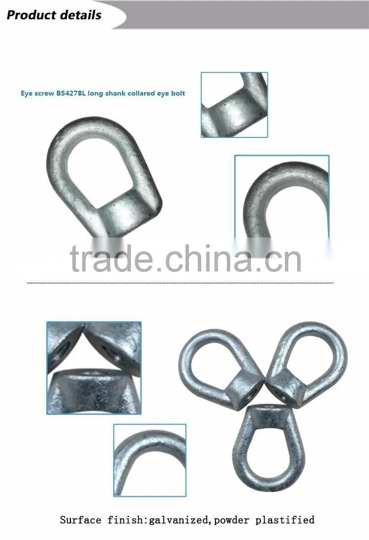 Forged Lifting Eye Nut BS3974 Bow Nut