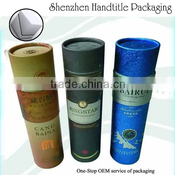FACTORY OEM customized logo different size pacakaging paper tube box wholesale with best price