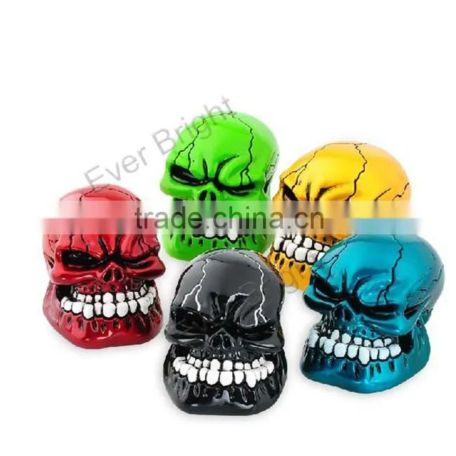 For car gear knob universal crystal Skull Bone Gear Shift Knob