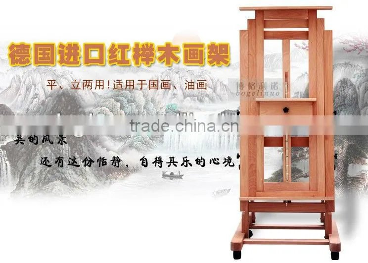 in stock 60*65*142(300)cm beech wood big master art easel
