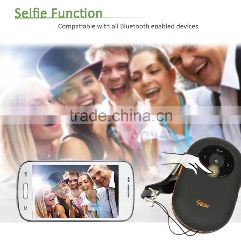 Hot Sale Self-timer/Shutter Speaker Waterproof Wireless Mini Bluetooth Speaker
