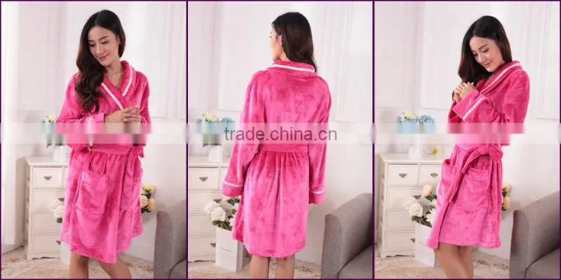 Hot Selling Luxury Cotton Terry Towelling Hotel Bathrobe
