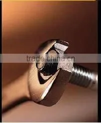 Elliptical Double Open End Spanner with Plastic Display Rack