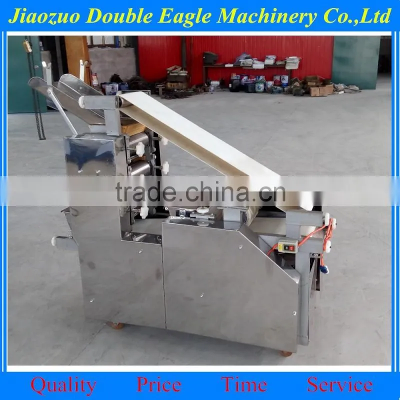 2rows round dough sheet making machine / square spring roll wrapper machine