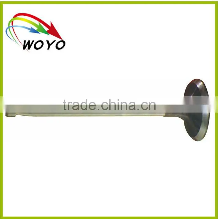 Intake and exhaust valve for single cylinder