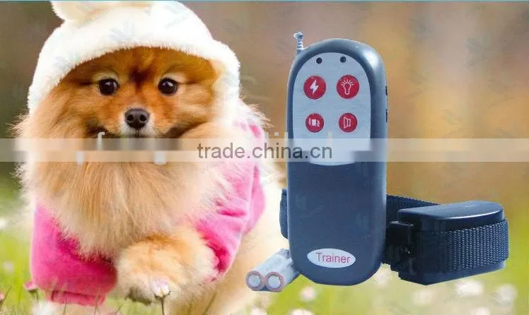 1000m 4in1 Remote Control Dog Training Bark Stop Collar