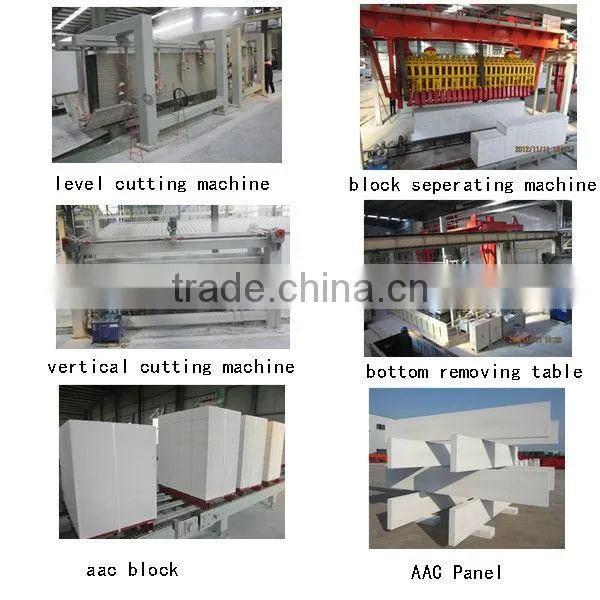 germany technical dongyue brand autoclave aerated concrete blocks production line
