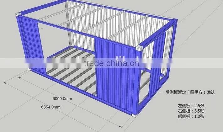 prefab Mobile steel Storage Container&Portable Storage container Manufacturer