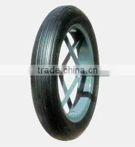 Pneumatic rubber wheel 3.50-8 PWA1401