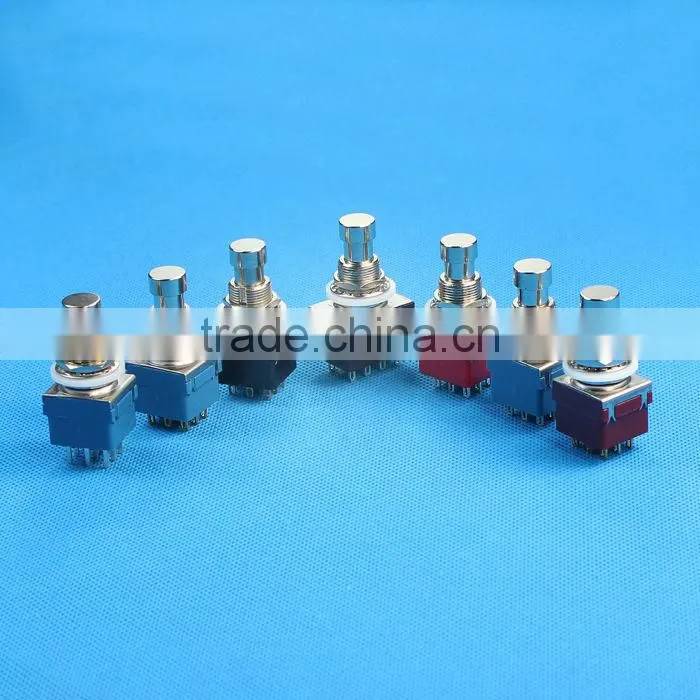 3pdt guitar switch guitar effect pedal switch with gold terminals