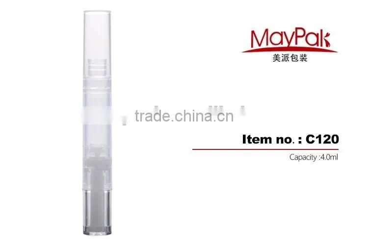 4.0ml empty lipstick containers with brush/sponge head