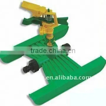 50FT coil garden hose with 2-function nozzle