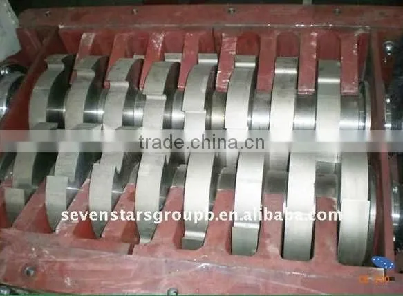 two shaft wood pallet shredder