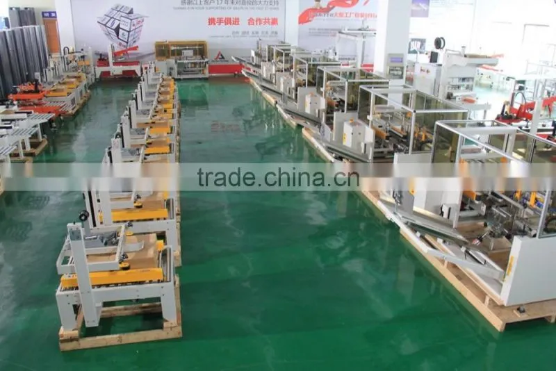 Good quality Automatic carton erector machine with siemens control system